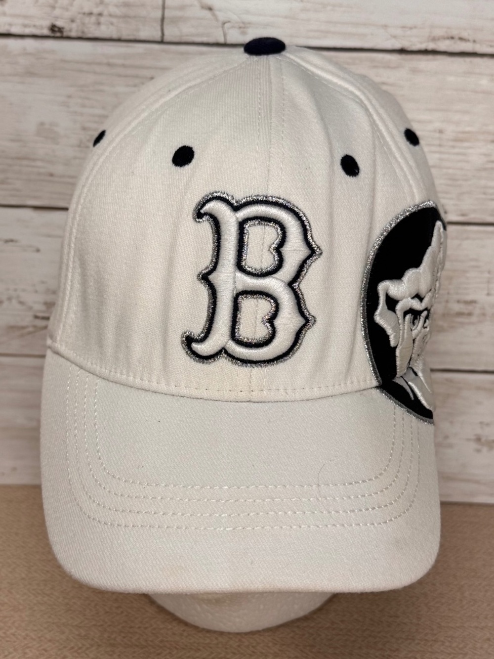 Butler Bulldogs Top of the World White One-Fit Flex Fit Hat OS